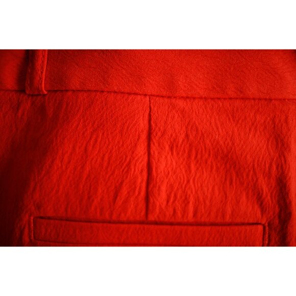 Banana Republic Sloan Pant - Red Textured - 10 - Excellent Pre-owned - Picture 9 of 9
